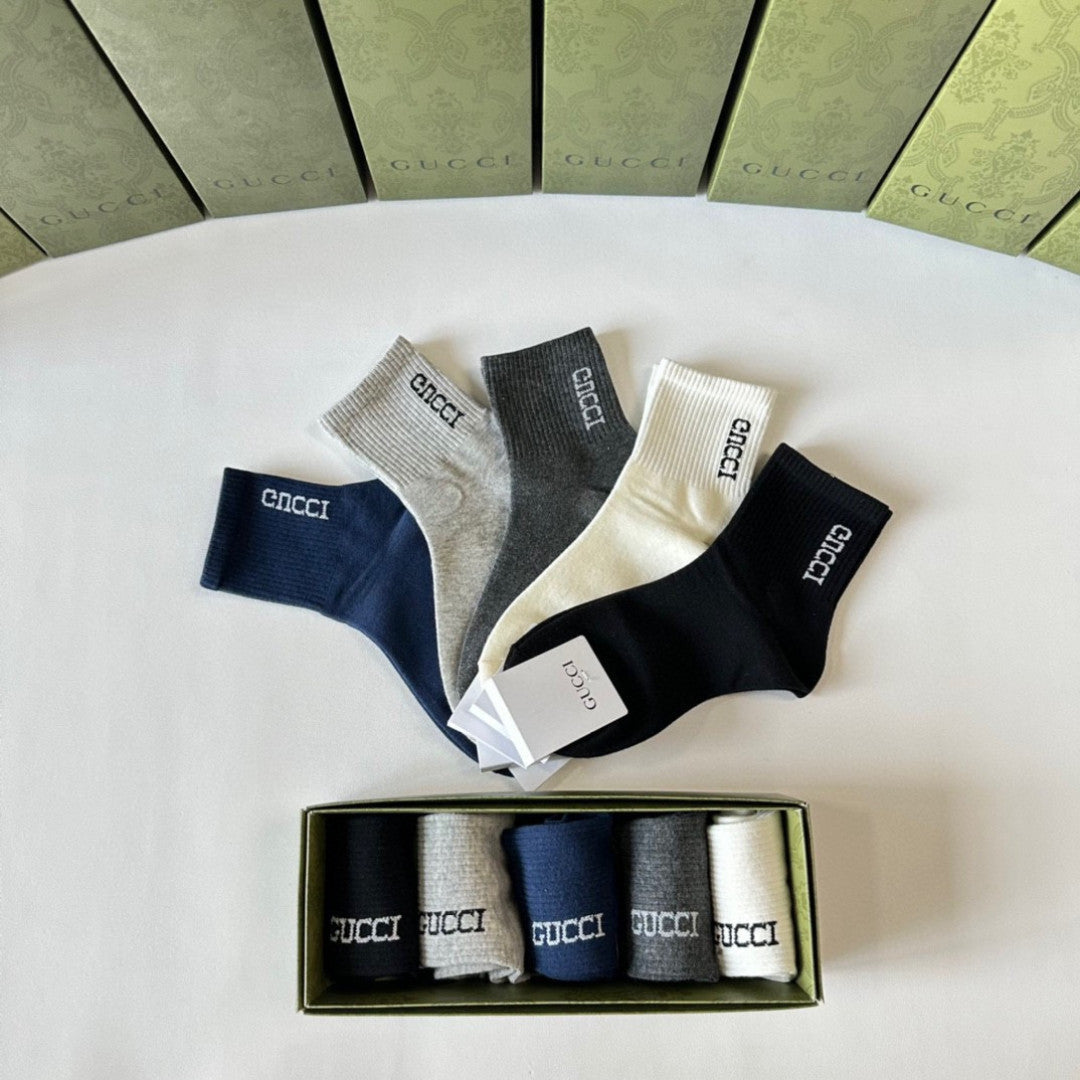 5-Pair Comfort Socks Set (1 BOX)-147