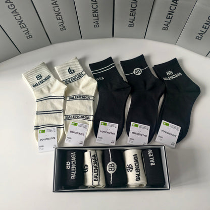 5-Pair Comfort Socks Set (1 BOX)-152