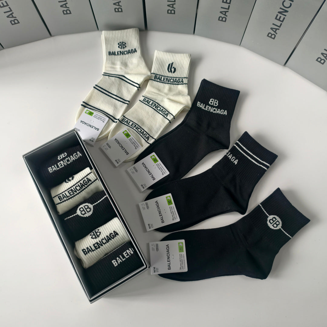 5-Pair Comfort Socks Set (1 BOX)-152