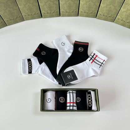 5-Pair Comfort Socks Set (1 BOX)-159