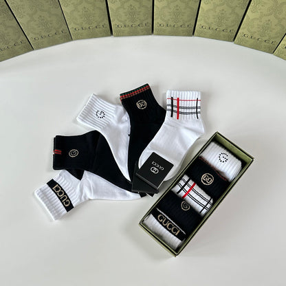 5-Pair Comfort Socks Set (1 BOX)-160