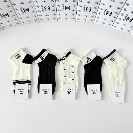 5-Pair Comfort Socks Set (1 BOX)-162