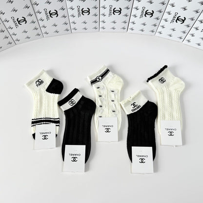5-Pair Comfort Socks Set (1 BOX)-162