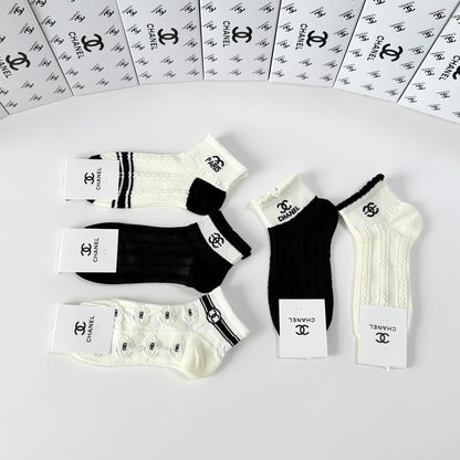 5-Pair Comfort Socks Set (1 BOX)-162