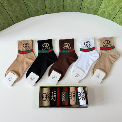 5-Pair Comfort Socks Set (1 BOX)-171