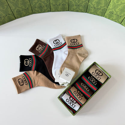 5-Pair Comfort Socks Set (1 BOX)-171