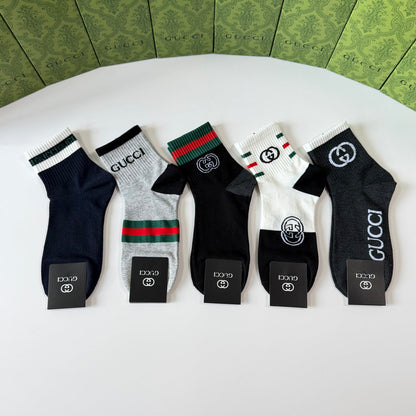 5-Pair Comfort Socks Set (1 BOX)-172
