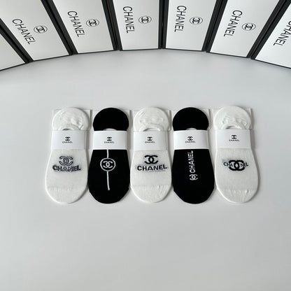 5-Pair Comfort Socks Set (1 BOX)-191