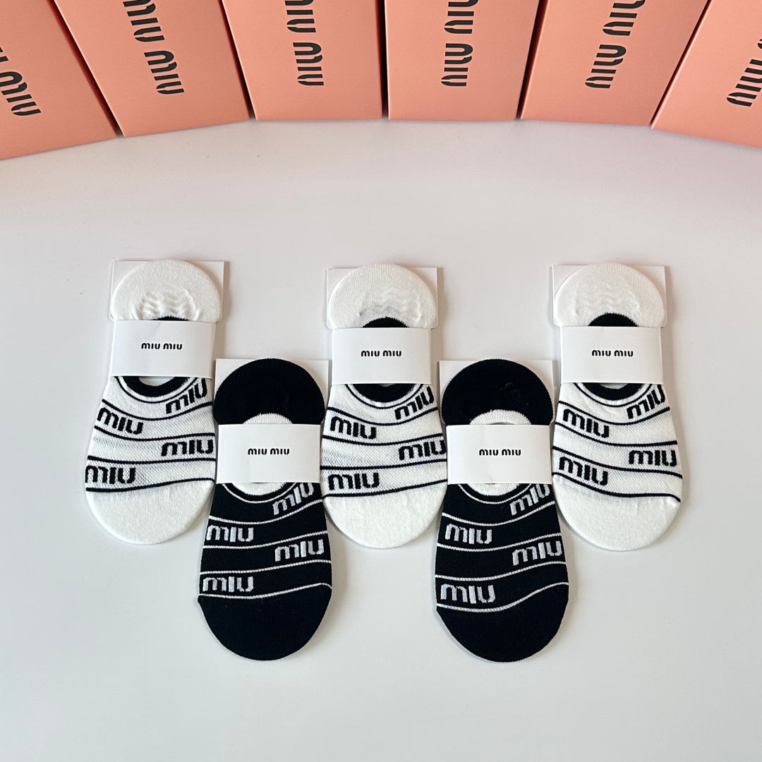 5-Pair Comfort Socks Set (1 BOX)-192