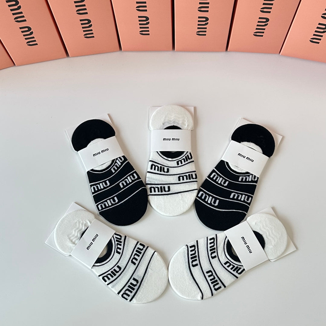 5-Pair Comfort Socks Set (1 BOX)-192