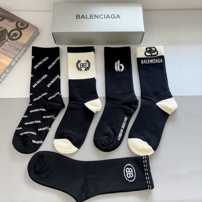 5-Pair Comfort Socks Set (1 BOX)-197