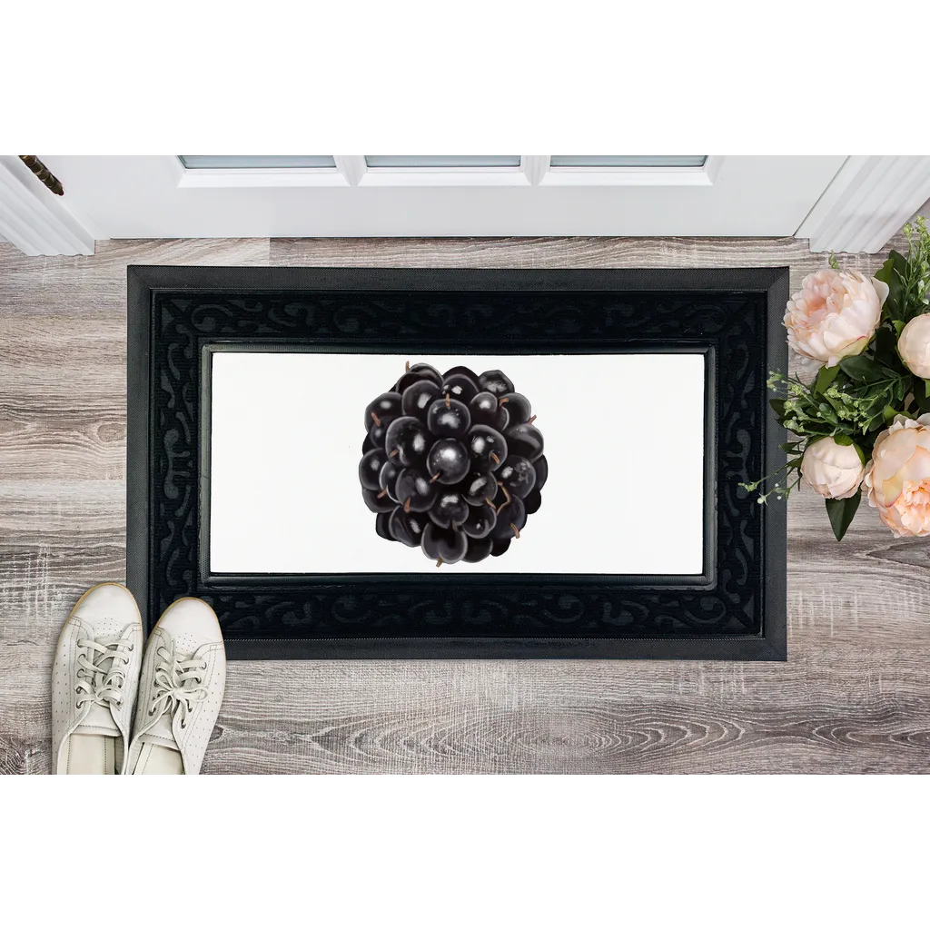 BlackBerry Sublimation Heavy Duty Door Mat