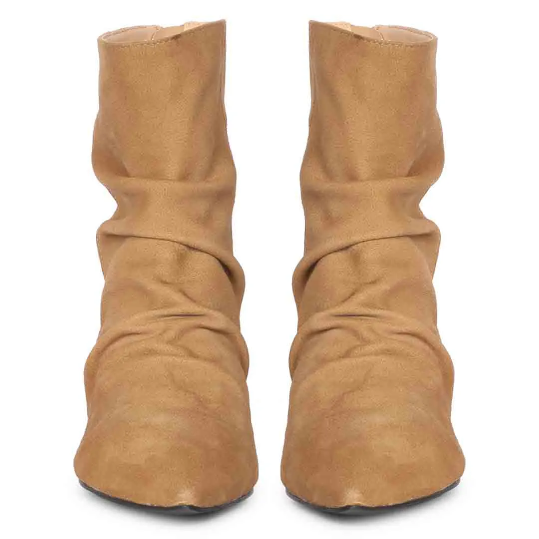 Saint Florino Beige Handcrafted Ankle Boot